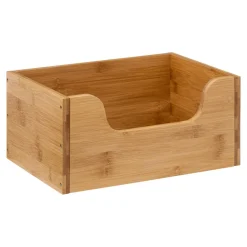 5 Five Simply Smart Panier en bambou empilable (31 x 21 cm) Siao Naturel Bois Best