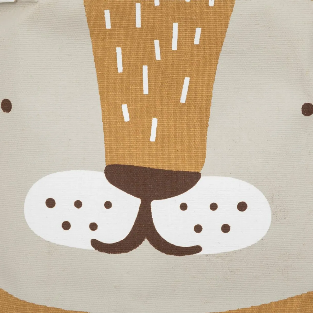 Atmosphera createur d'interieur for kids Panier à jouets enfant (32 x 40 cm) Lion Jaune Online