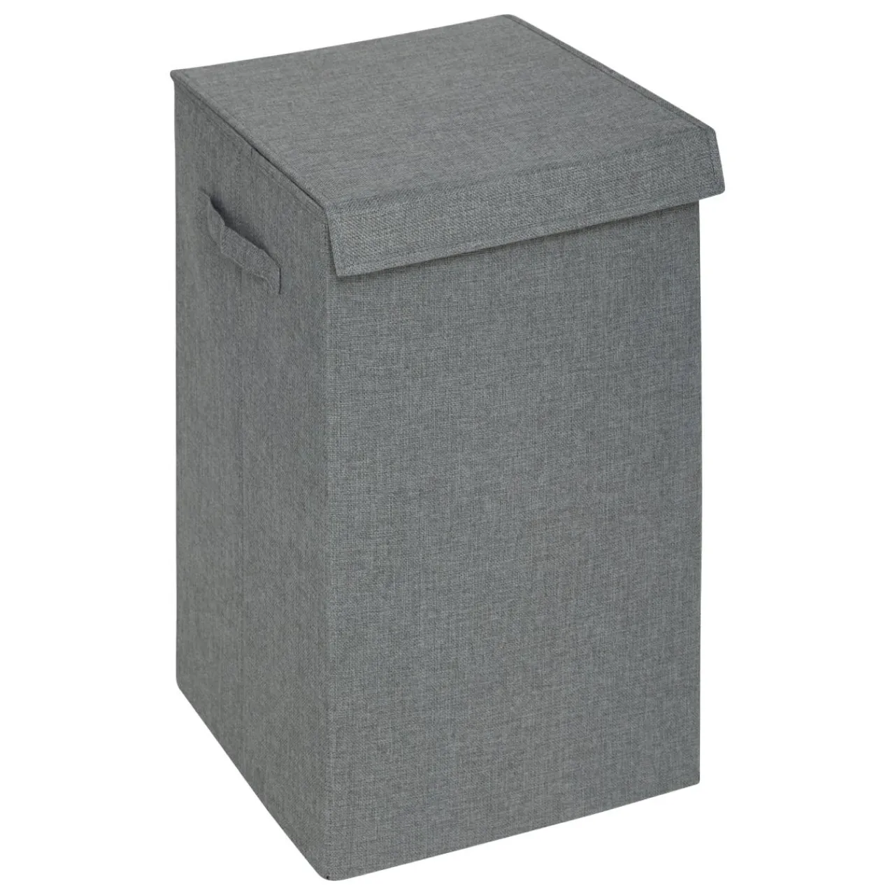 5 Five Simply Smart Panier à linge avec séparateur (H60 cm) Colors béton Gris
