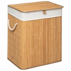 ATMOSPHERA Panier à linge en bambou (H50 cm) Nuevo Naturel Clearance
