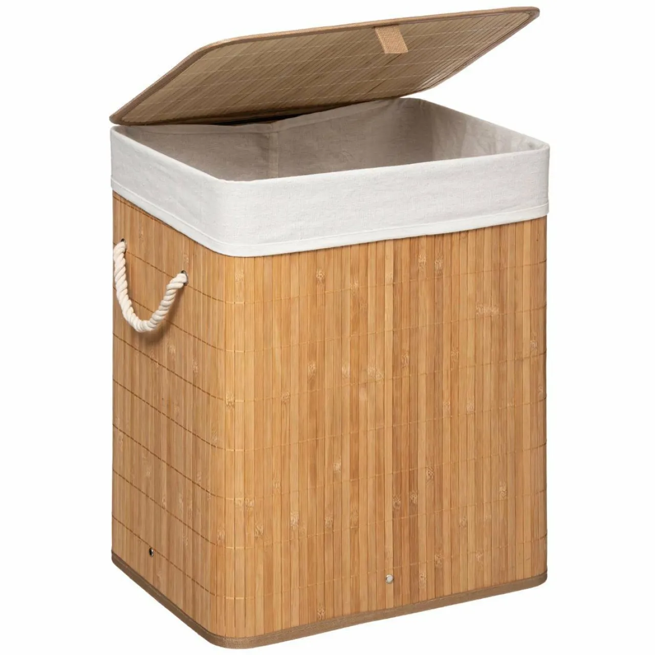 ATMOSPHERA Panier à linge en bambou (H50 cm) Nuevo Naturel Clearance