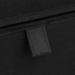 ATMOSPHERA Panier à linge pliable (36 x 36 x 55 cm) Colorama Noir Discount