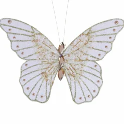 KAEMINGK Papillon de Noël (H11 cm) Apollin Lilas Discount