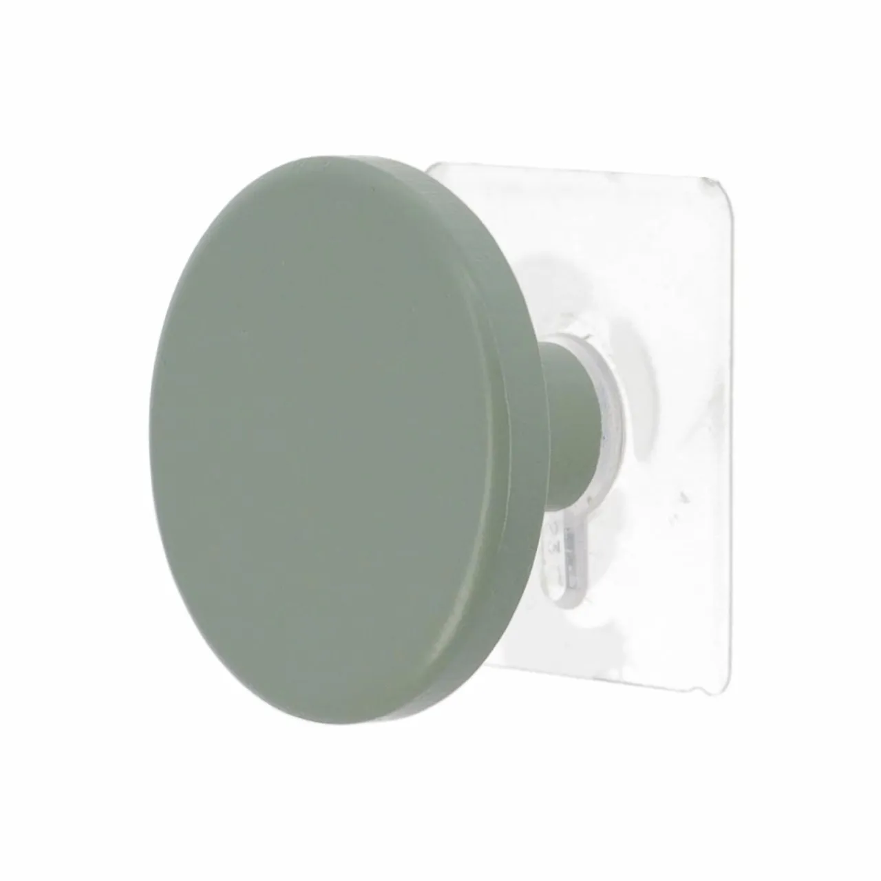 TENDANCE Patère adhésive (D6,5 cm) Easy Chic Kaki Vert kaki Outlet