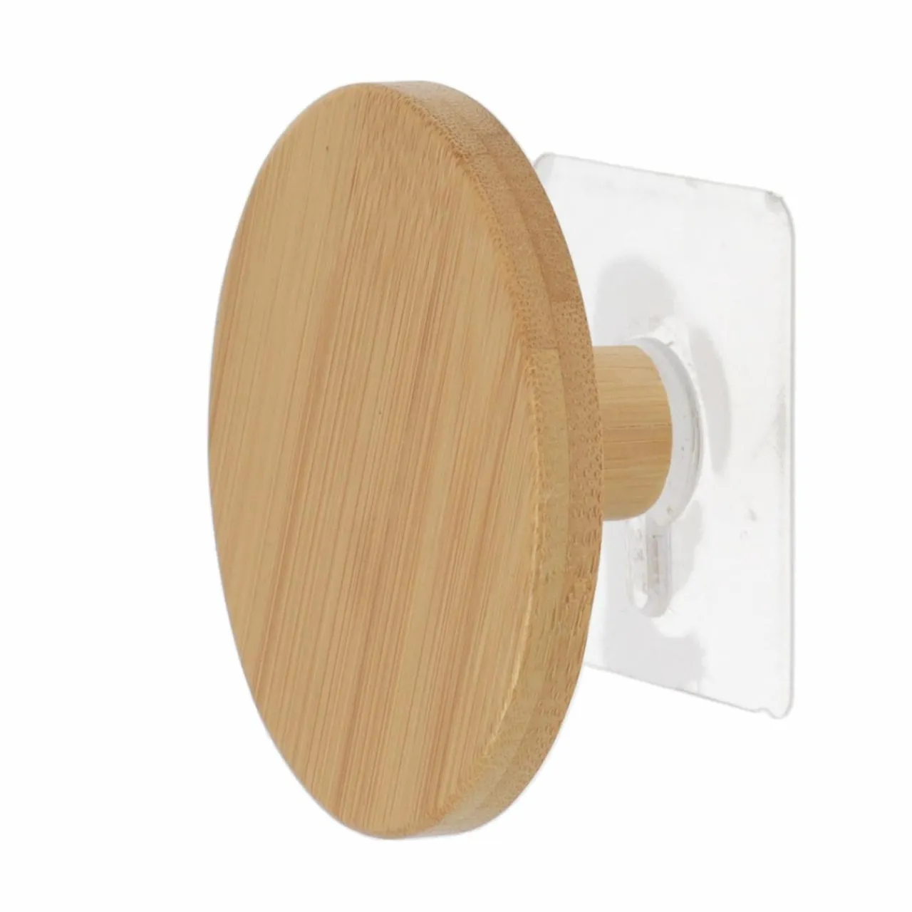 TENDANCE Patère adhésive (D8,5 cm) easy Chic Naturel Clearance