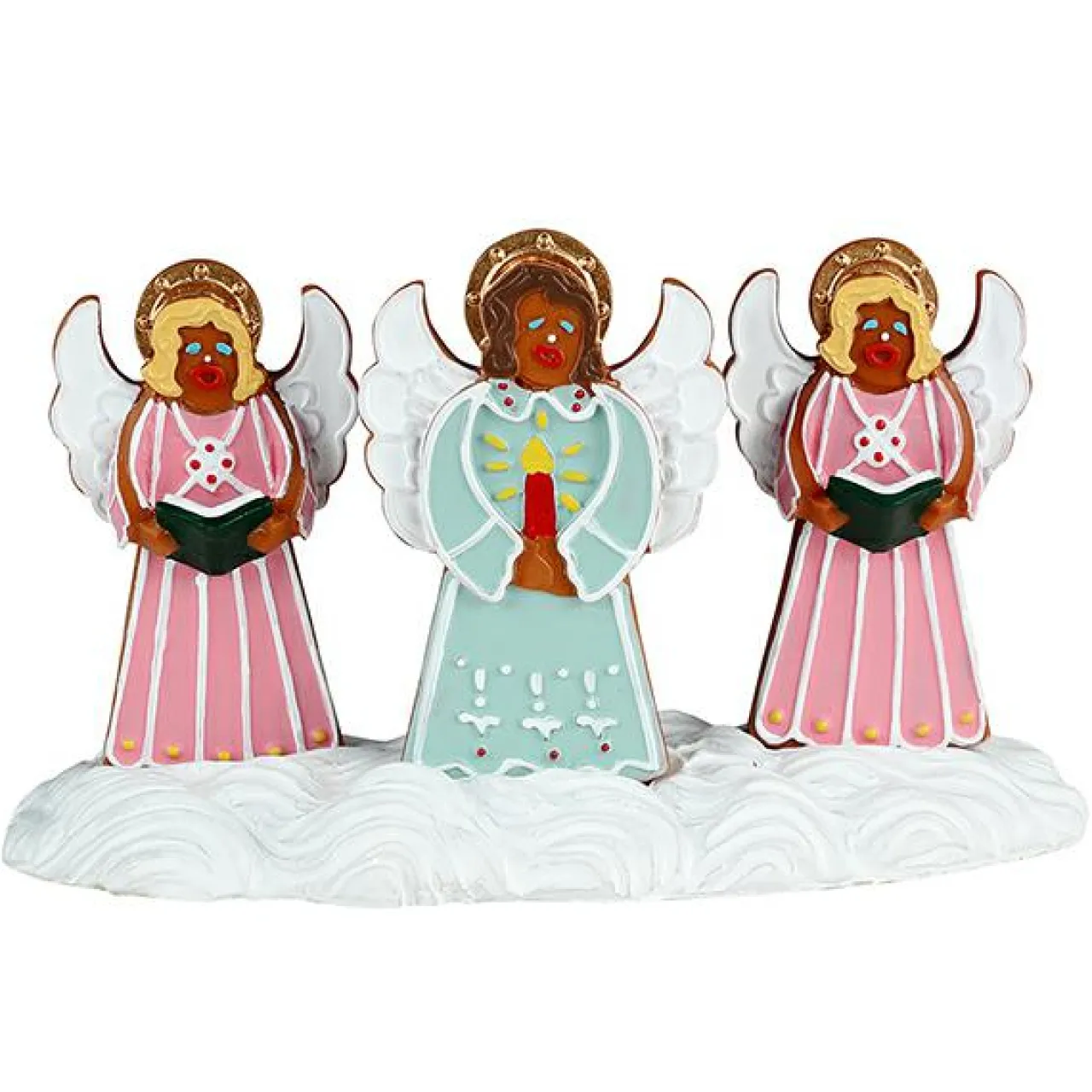 LEMAX Personnages Chorale d'anges en Pain d'épices Best