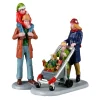 LEMAX Personnages Shopping en famille pour les fêtes de fin d'année Clearance