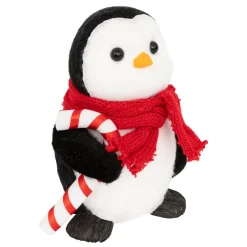 FEERIC LIGHTS Pingouin de Noël (H19 cm) Pingu et sucre d'orge Multicolore Hot