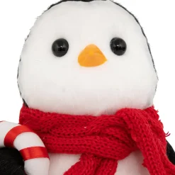 FEERIC LIGHTS Pingouin de Noël (H19 cm) Pingu et sucre d'orge Multicolore Hot