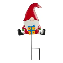 CHRISTMAS DREAM Piquet de jardin en métal (H50 cm) Lutin Multicolore Best