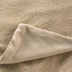 DOUCEUR D'INTERIEUR Plaid bouclette (125 x 150 cm) Wooly Beige