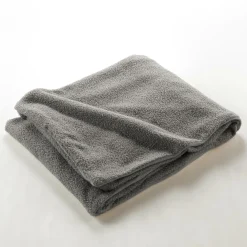douceur d'intu017drieur Plaid bouclette (125 x 150 cm) Wooly Gris Online
