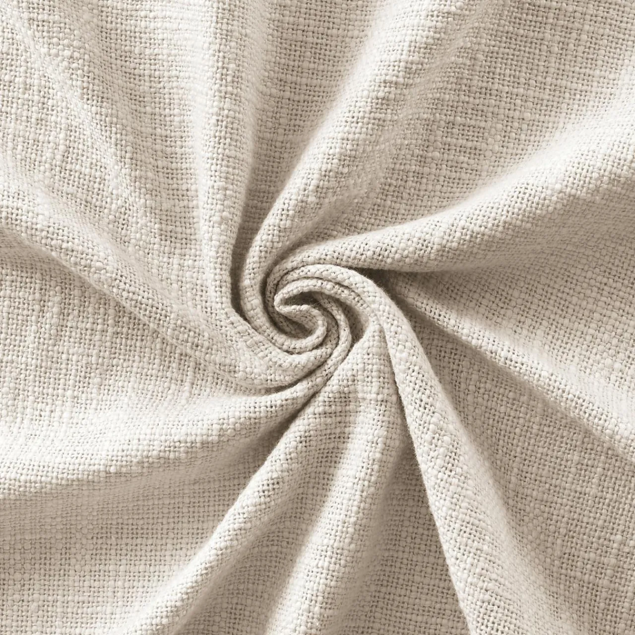 L'EFFET PAPILLON Plaid coton (180 x 220 cm) Sixtine Beige Online