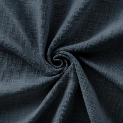 L'EFFET PAPILLON Plaid coton (180 x 220 cm) Sixtine Bleu nuit Outlet