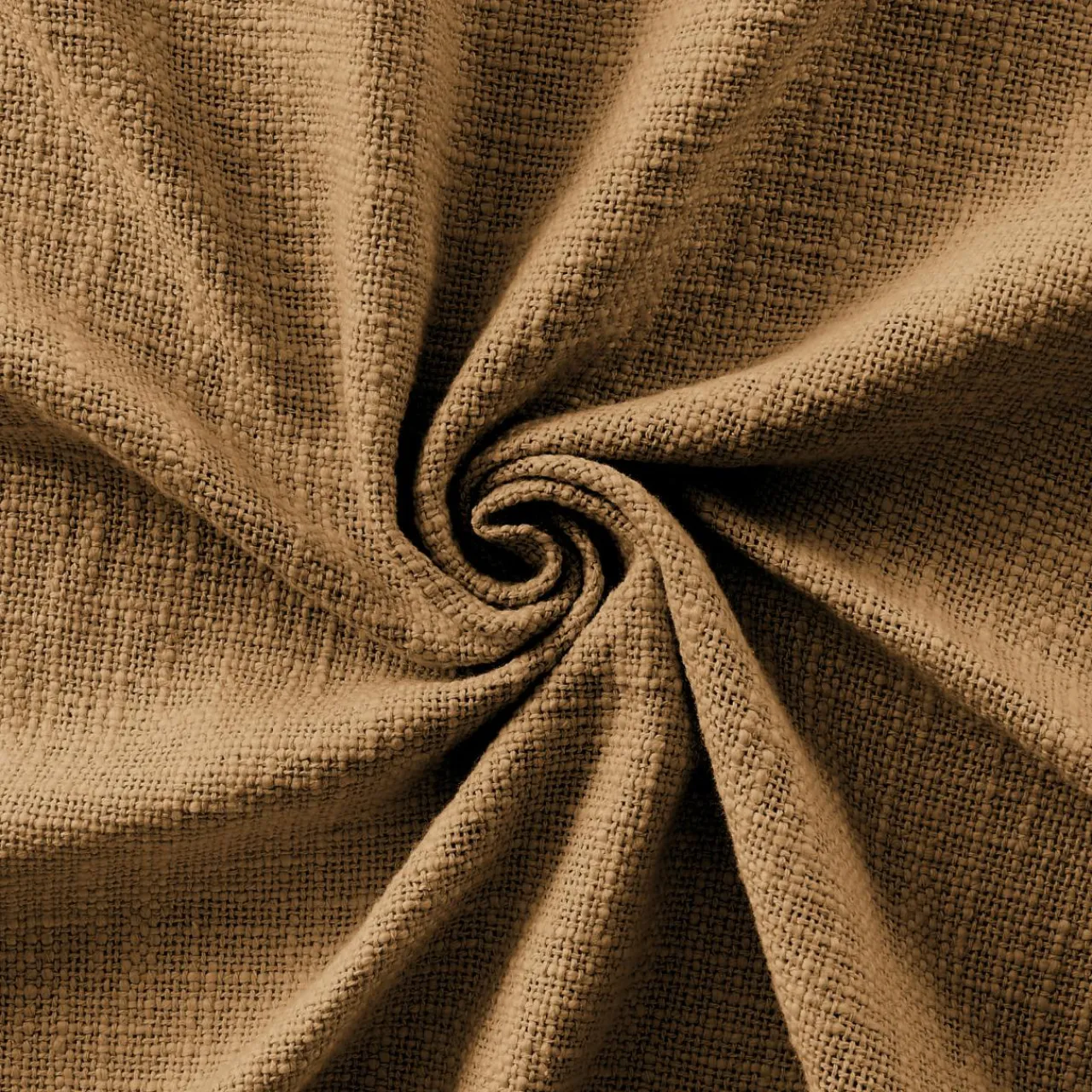 L'EFFET PAPILLON Plaid coton (180 x 220 cm) Sixtine Camel Best
