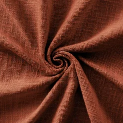L'EFFET PAPILLON Plaid coton (180 x 220 cm) Sixtine Terracotta Outlet