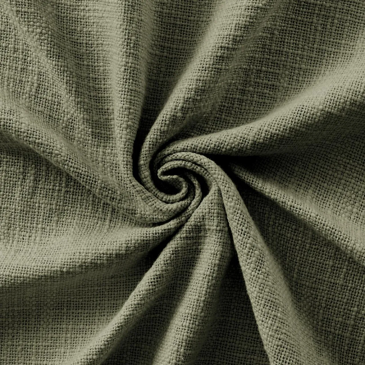 L'EFFET PAPILLON Plaid coton (180 x 220 cm) Sixtine Vert romarin Best