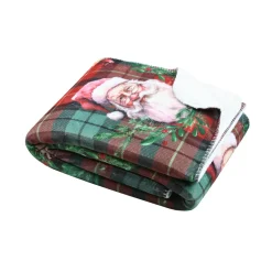 STOF Plaid de Noël (130 x 160 cm) Harold Multicolore Clearance