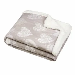 STOF Plaid doux (130 x 160 cm) Adelaïde Beige Sale
