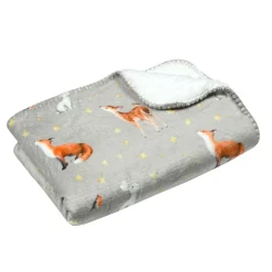 STOF Plaid enfant doux (70 x 100 cm) Ferdinand Gris Outlet