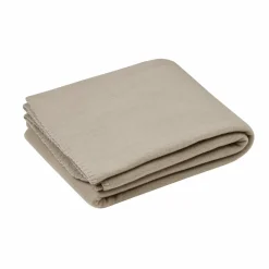 LOVELY CASA Plaid polaire (125 x 150 cm) Carlton Gris clair