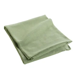 DOUCEUR D'INTERIEUR Plaid polycoton (180 x 220 cm) Lucile Vert sauge Clearance