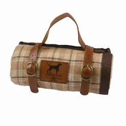 LOVE STORY Plaid pour chat/chien Héritage L100 cm Noisette
