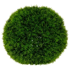 Atmosphera, cru017dateur d'intu017drieur Plante artificielle (D26 cm) Boule de buis Carly Vert Outlet
