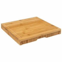 SG Secret de Gourmet Plateau de fromage bambou (30 x 30 cm) Siao Naturel Best