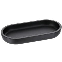 TENDANCE Plateau de rangement ovale (19,5 cm) Japandi Noir Sale