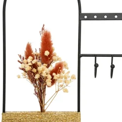 Atmosphera, cru017dateur d'intu017drieur Porte bijoux métal et bois (H26 cm) Automne Noir Online