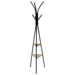 ATMOSPHERA Porte-manteau métal et bois (175 cm) Jano Noir Online