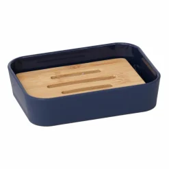 TENDANCE Porte-savon Evy Bleu marine Online