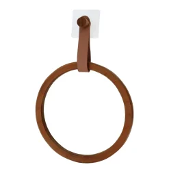 TENDANCE Porte serviette adhésif arrondi (D21 cm) Season Color Caramel Online