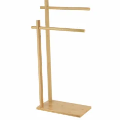 TENDANCE Porte serviette 2 barres bambou (H86 cm) Anako Naturel Online