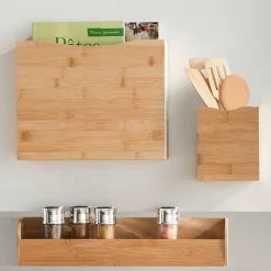 ATMOSPHERA Pot à ustensiles aimanté Siao Naturel Discount