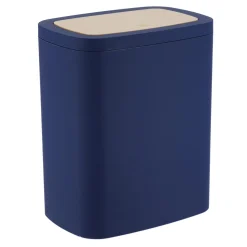 TENDANCE Poubelle salle de bain 5L Cosy Bleu marine Clearance