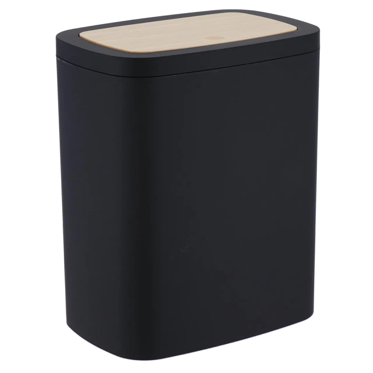 TENDANCE Poubelle salle de bain 5L Cosy Noir New
