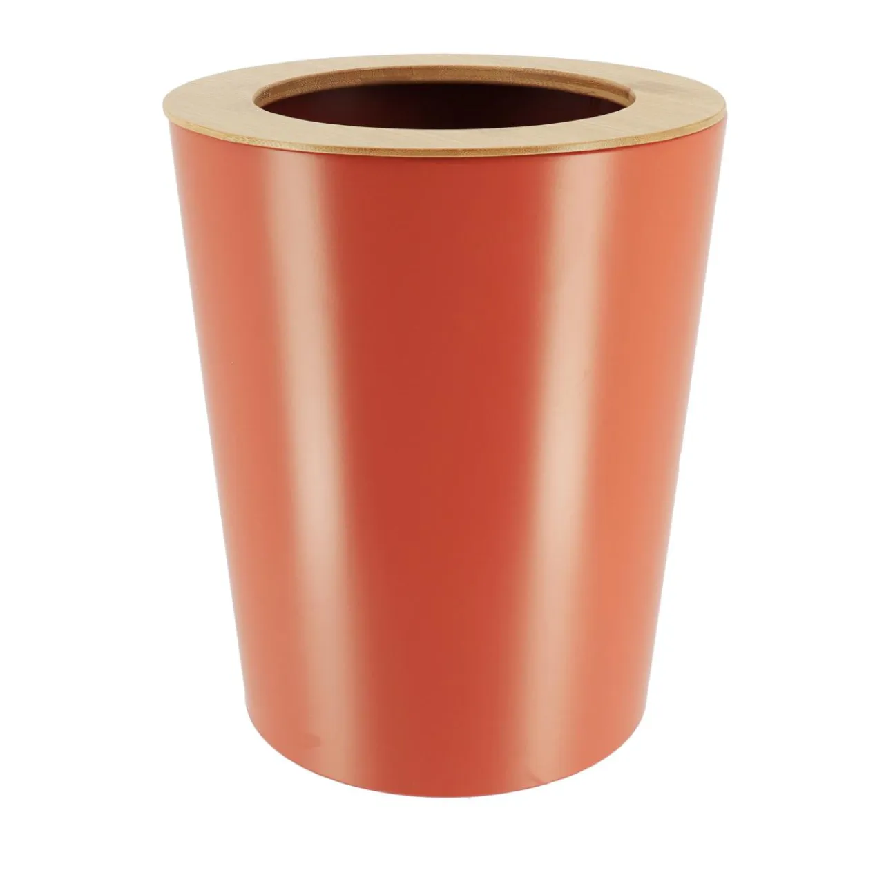 TENDANCE Poubelle salle de bain 5L Purebamboo Terracotta Discount