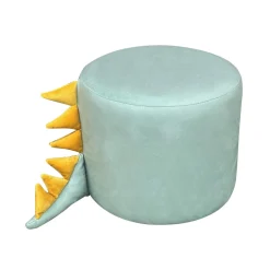 EMINZA Pouf enfant (H25 cm) Dino Vert Hot