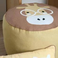STOF Pouf enfant (40 x 30 cm) Coquin Marron Outlet
