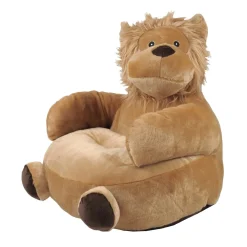 STOF Pouf peluche lion enfant (45 cm) Zimba Marron Camel Sale