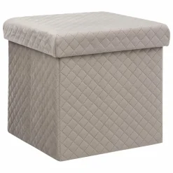 5 Five Simply Smart Pouf pliant velours Jack Lin Sale