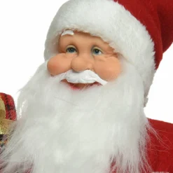 KAEMINGK Père Noël déco Traditionnel (H20 cm) Stan Rouge