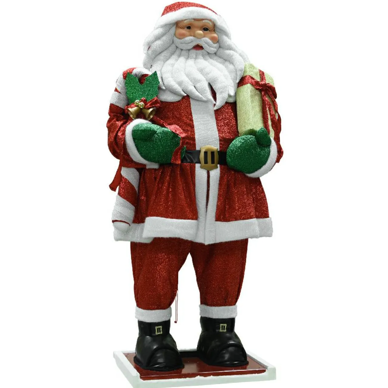 KAEMINGK Père Noël traditionnel Géant (H300 cm) Ulrik Rouge Online
