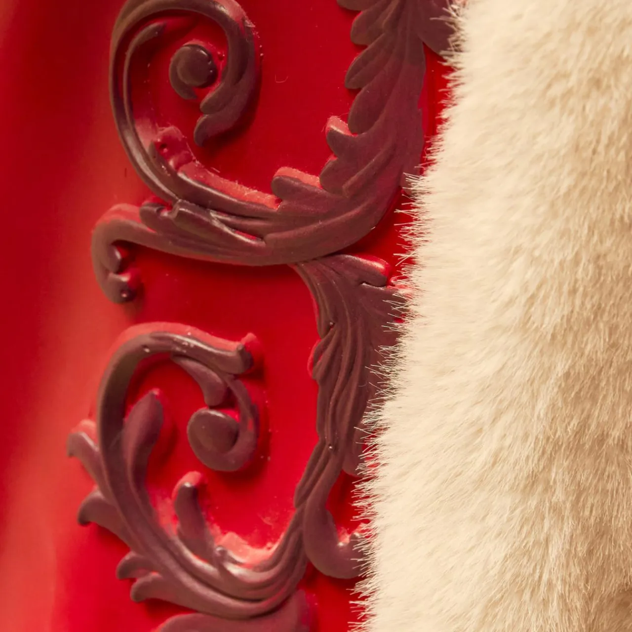 EMINZA Père Noël traditionnel Géant (H170 cm) Tournée de cadeaux Rouge Outlet