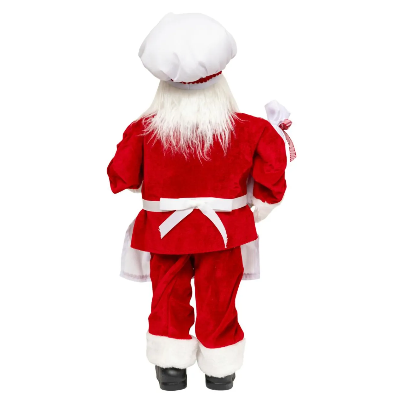 JJA Père Noël traditionnel (H60 cm) Gautier le cuisinier Rouge Discount