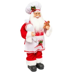 JJA Père Noël traditionnel (H45 cm) Gautier le cuisinier Rouge Online