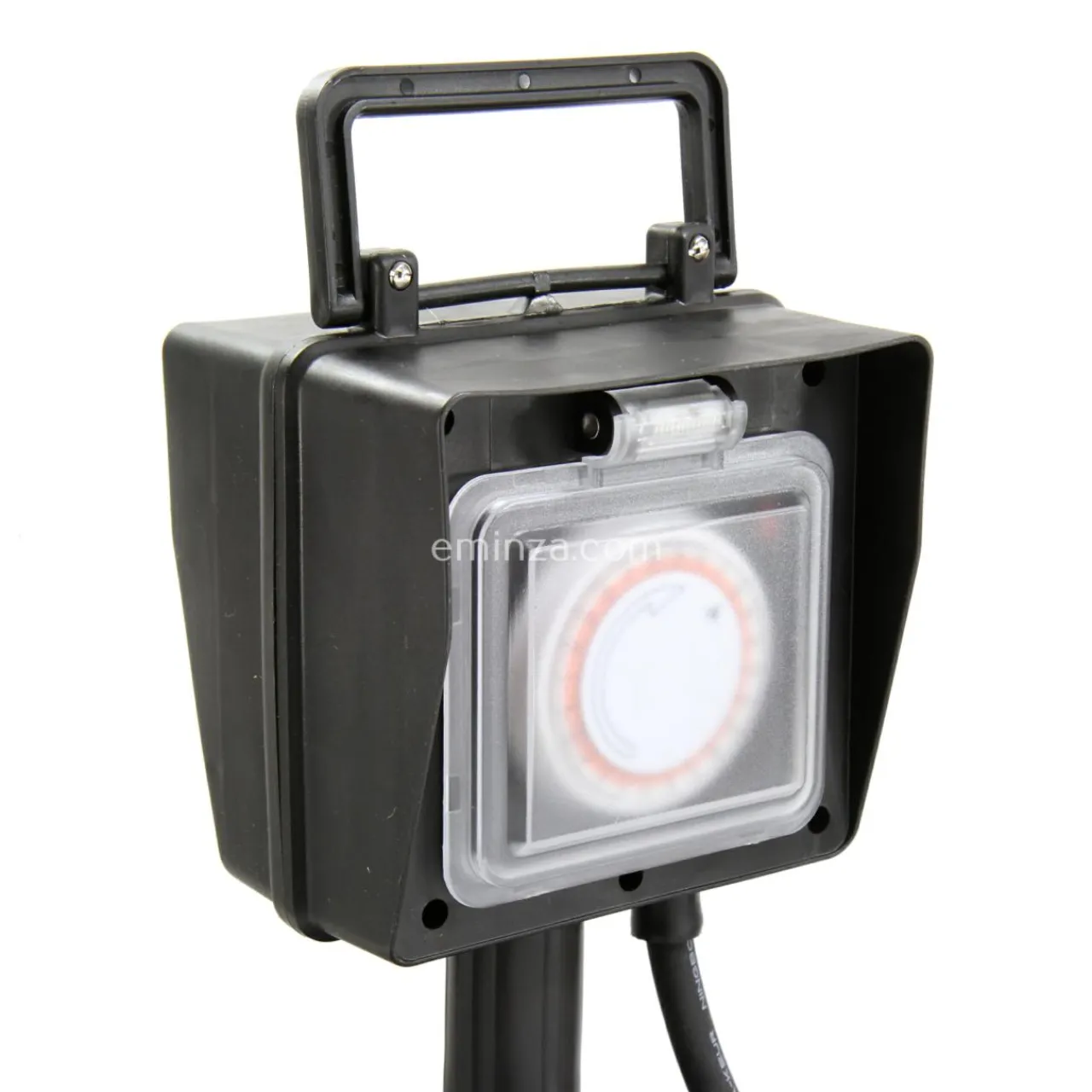 KAEMINGK Prise piquet de jardin programmable 2 pôles