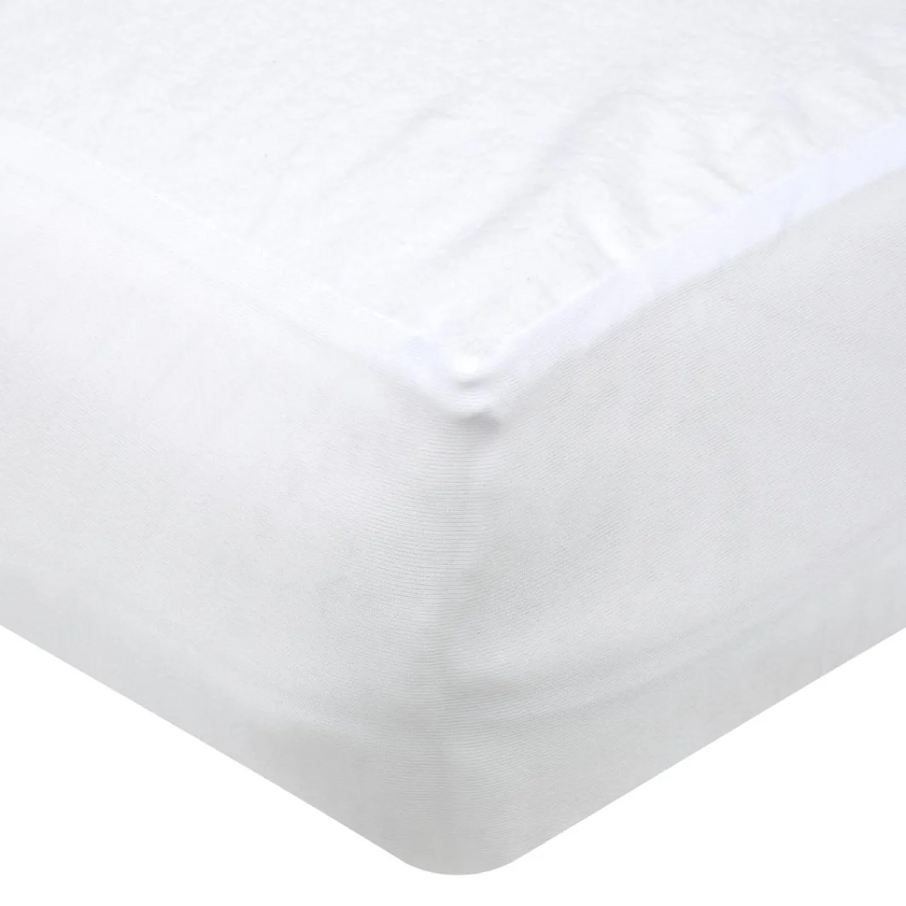 STOF Protège-matelas alèse molleton imperméable (180 x 200 cm) Serena Blanc Hot